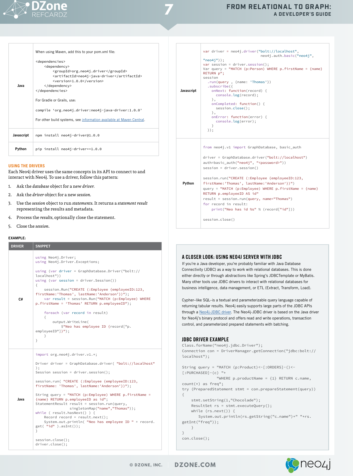 Page 7 of 8 - From Relational To Graph A Developers Guide