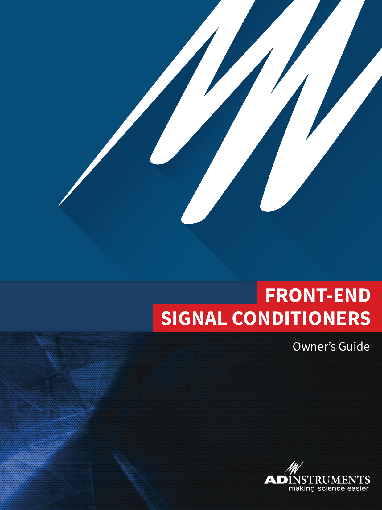 Front end Signal Conditioners Owner's Guide Owners