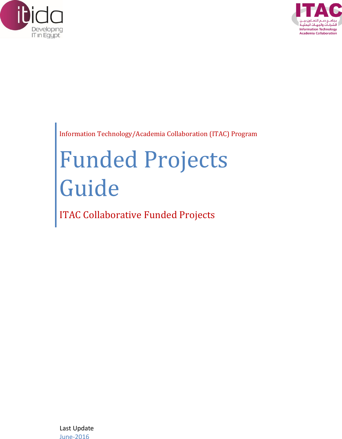 Page 1 of 8 - Funded Projects Guide 2016