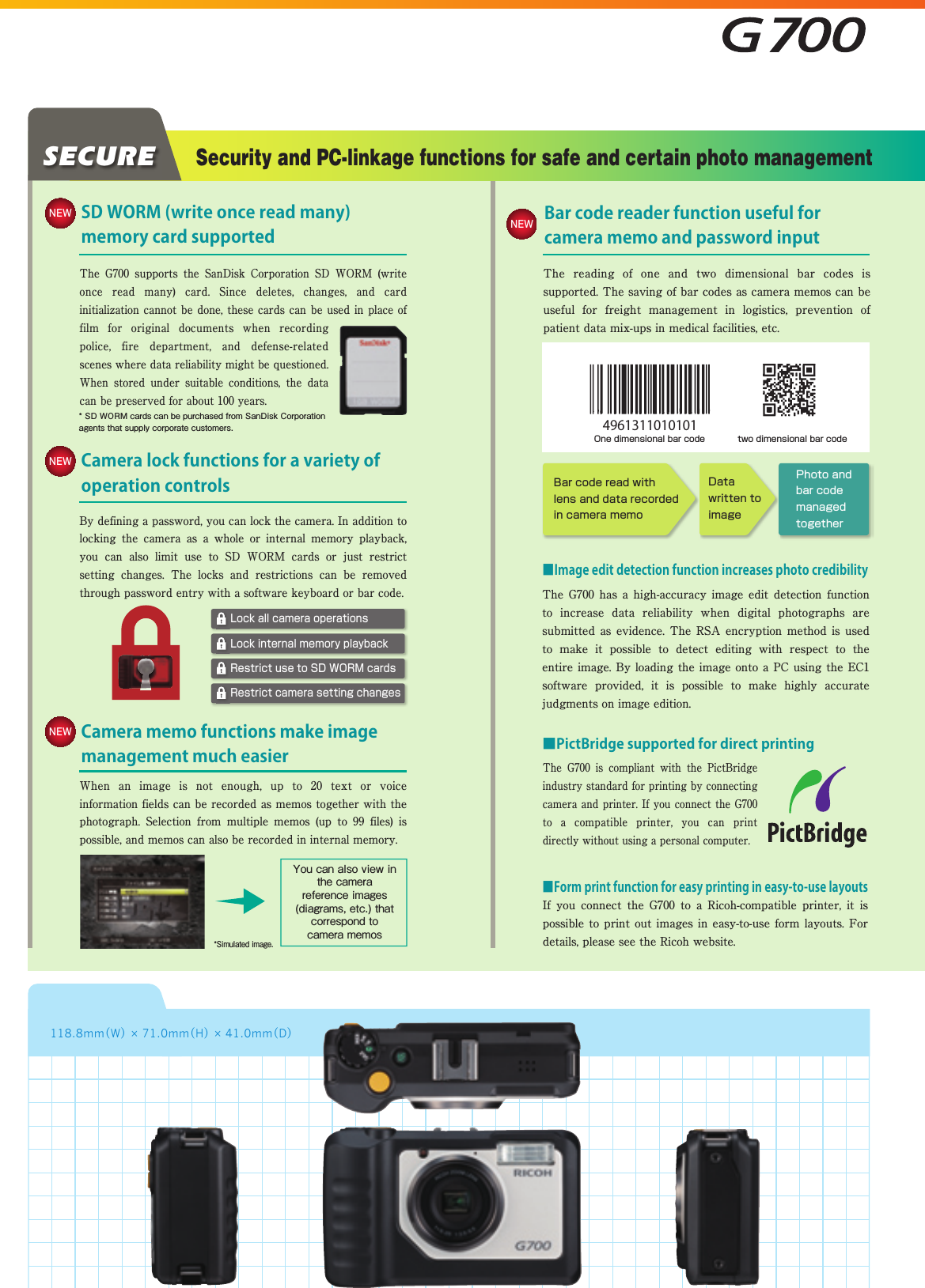 Page 4 of 6 - G700_Brochure G700 Brochure