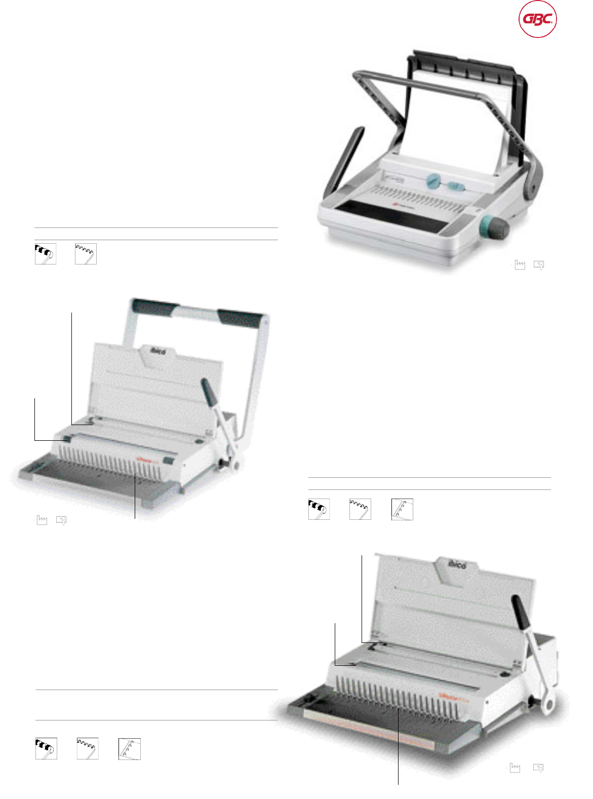 Rexel Cb105 Gbc Binding Brochure