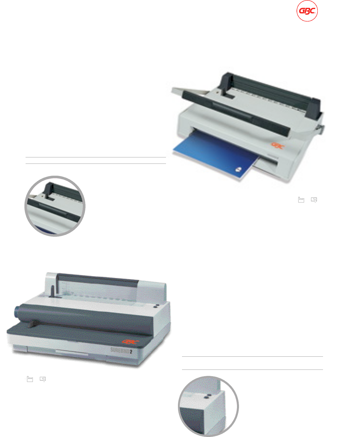 Rexel Cb105 Gbc Binding Brochure