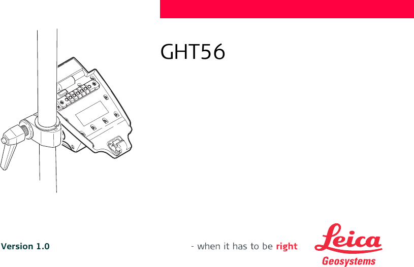 Page 1 of 4 - _GHT56_SetupGuide GHT56_en GHT56 En