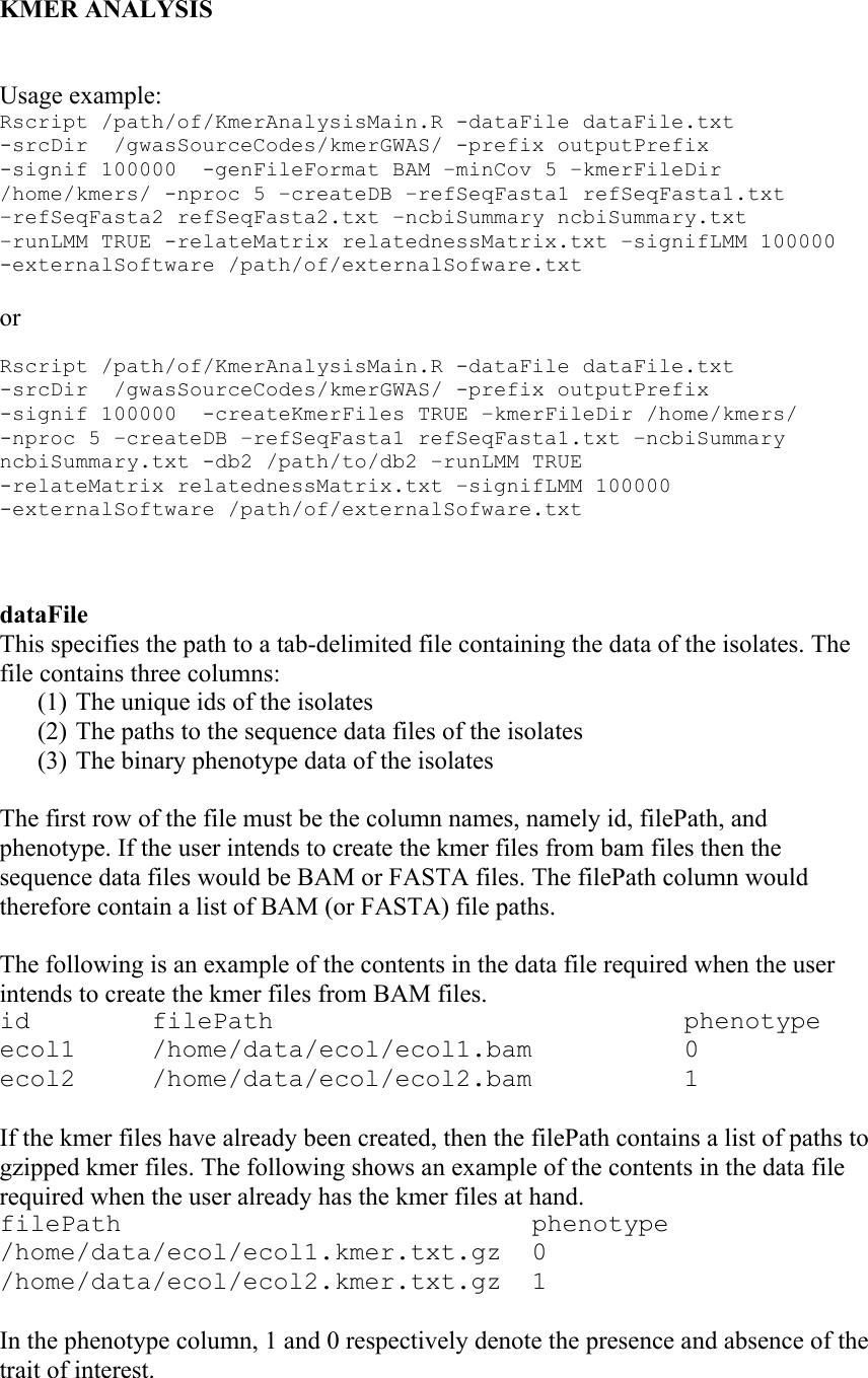 Page 4 of 8 - GWAS For Bacteria User Manual