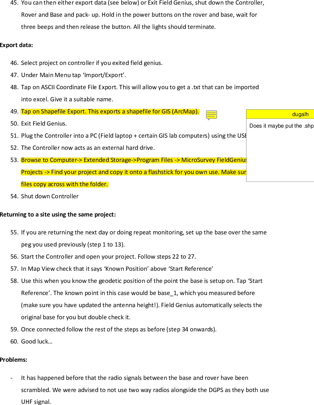 Page 10 of 10 - Geomax Zenith DGPS Instructions