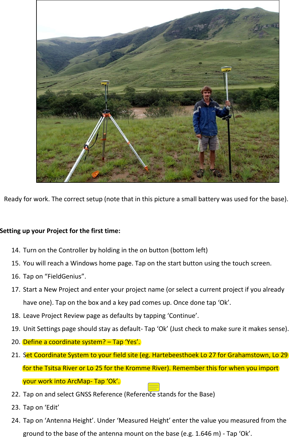 Page 6 of 10 - Geomax Zenith DGPS Instructions