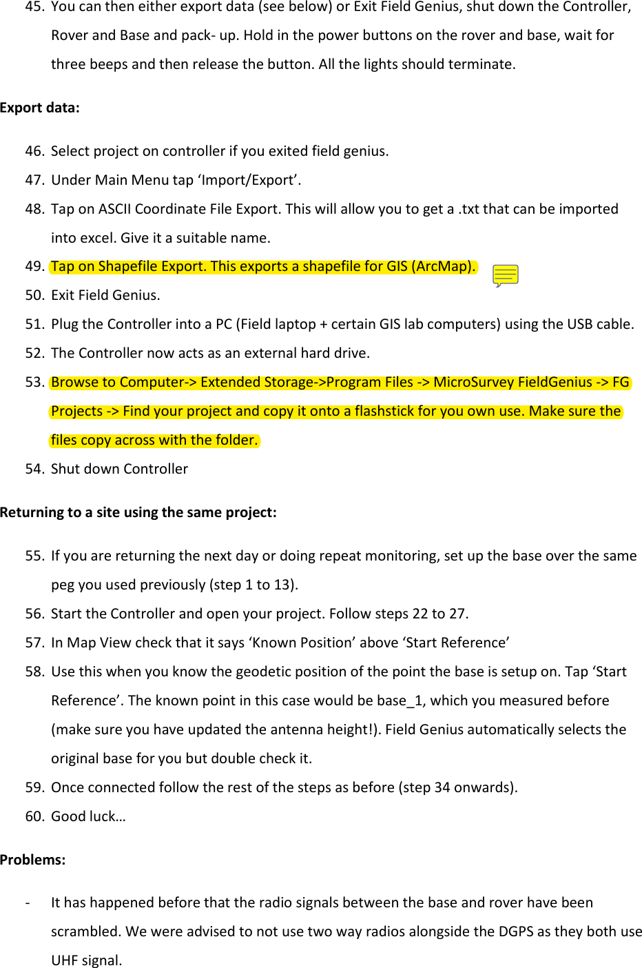Page 9 of 10 - Geomax Zenith DGPS Instructions