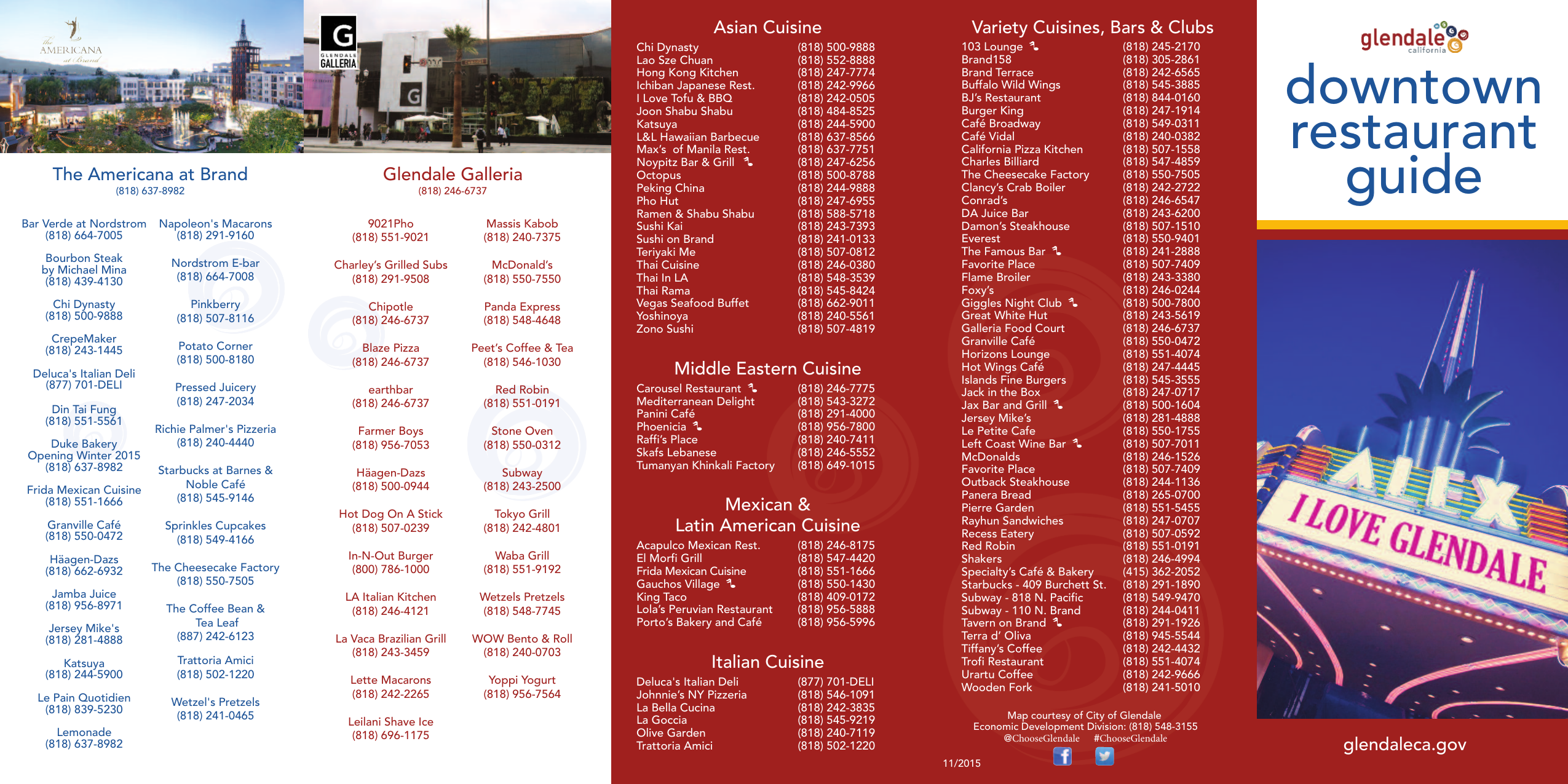 Page 1 of 2 - Glendale Restaurant Guide