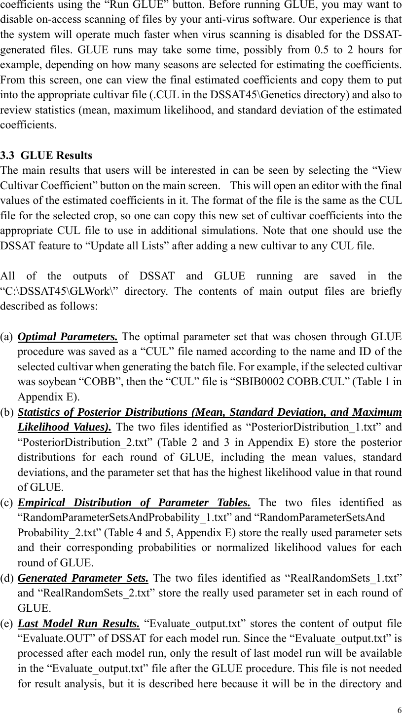 Page 6 of 10 - Glue Users Guide Version 4.7