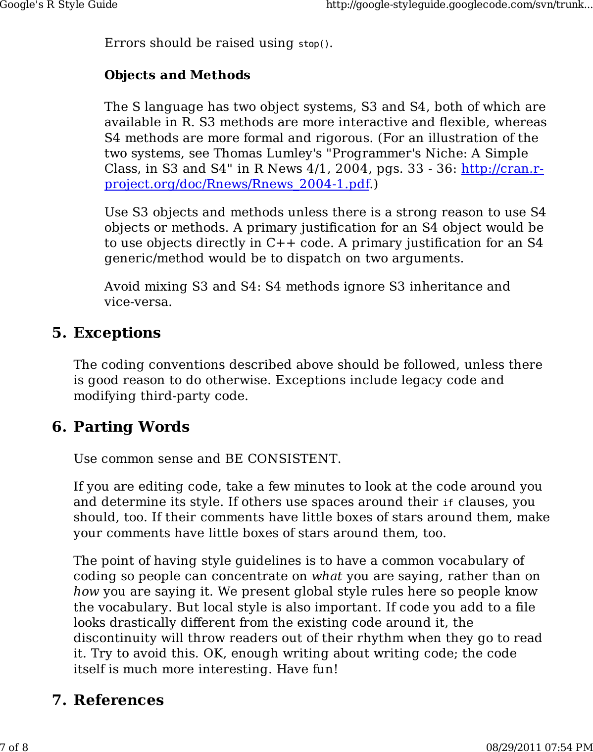 Page 7 of 8 - Google's R Style Guide