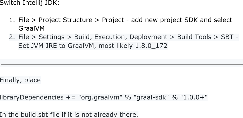 Graal VM JDK Instructions