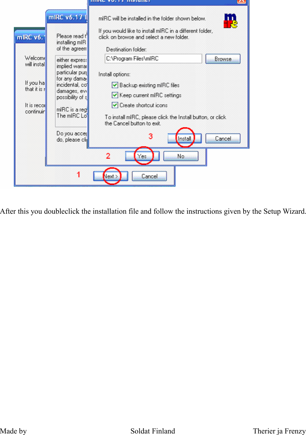 Page 3 of 11 - Guide To The MIRC Soldat IRC - English