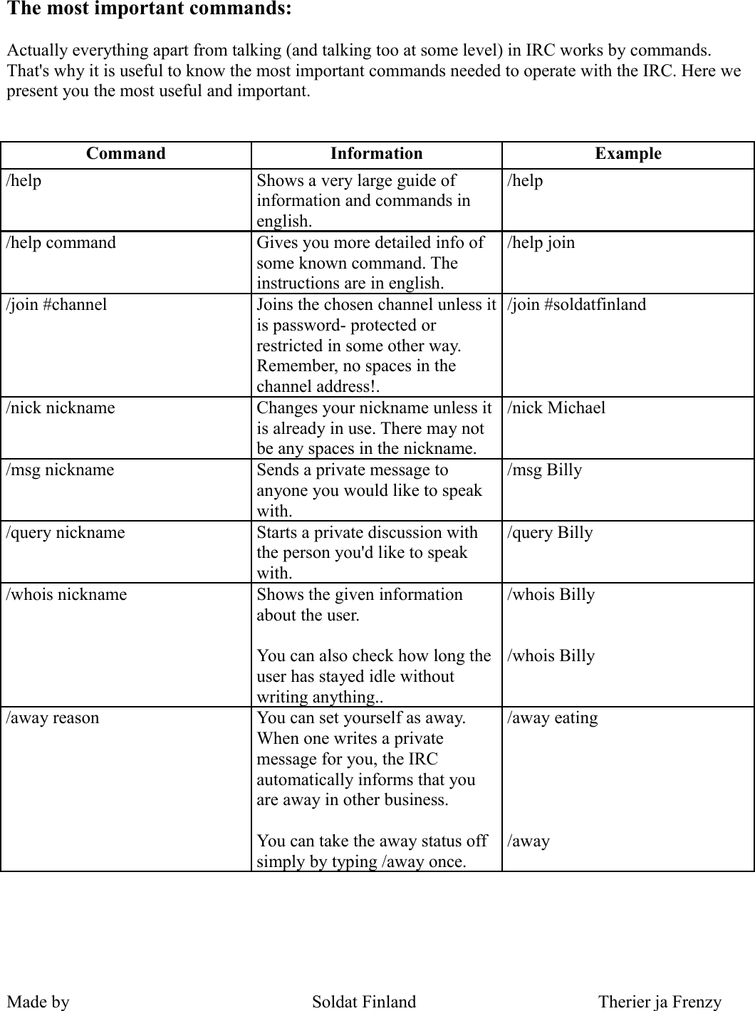 Page 8 of 11 - Guide To The MIRC Soldat IRC - English