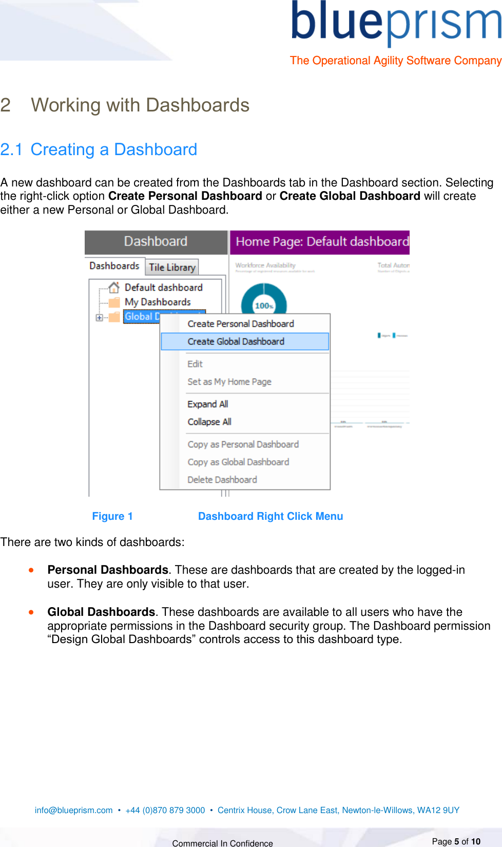 Page 5 of 10 - Guide To The Blue Prism Dashboard