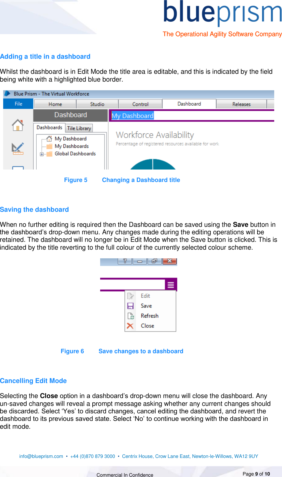 Page 9 of 10 - Guide To The Blue Prism Dashboard