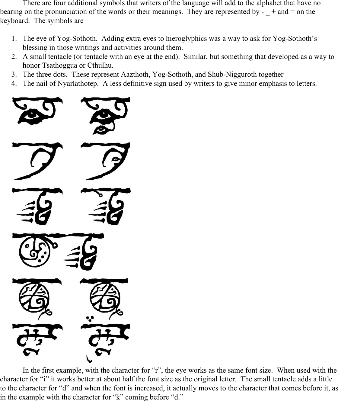 Page 6 of 7 - Guide To The Rlyehian Font