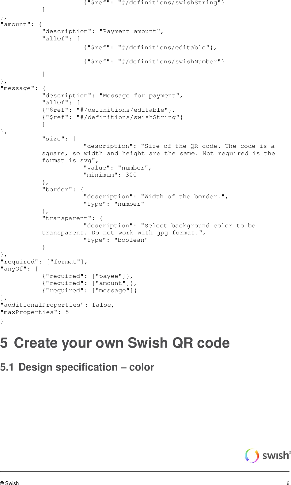 Page 6 of 8 - Guide-Swish-QR-code-design-specification V1.5