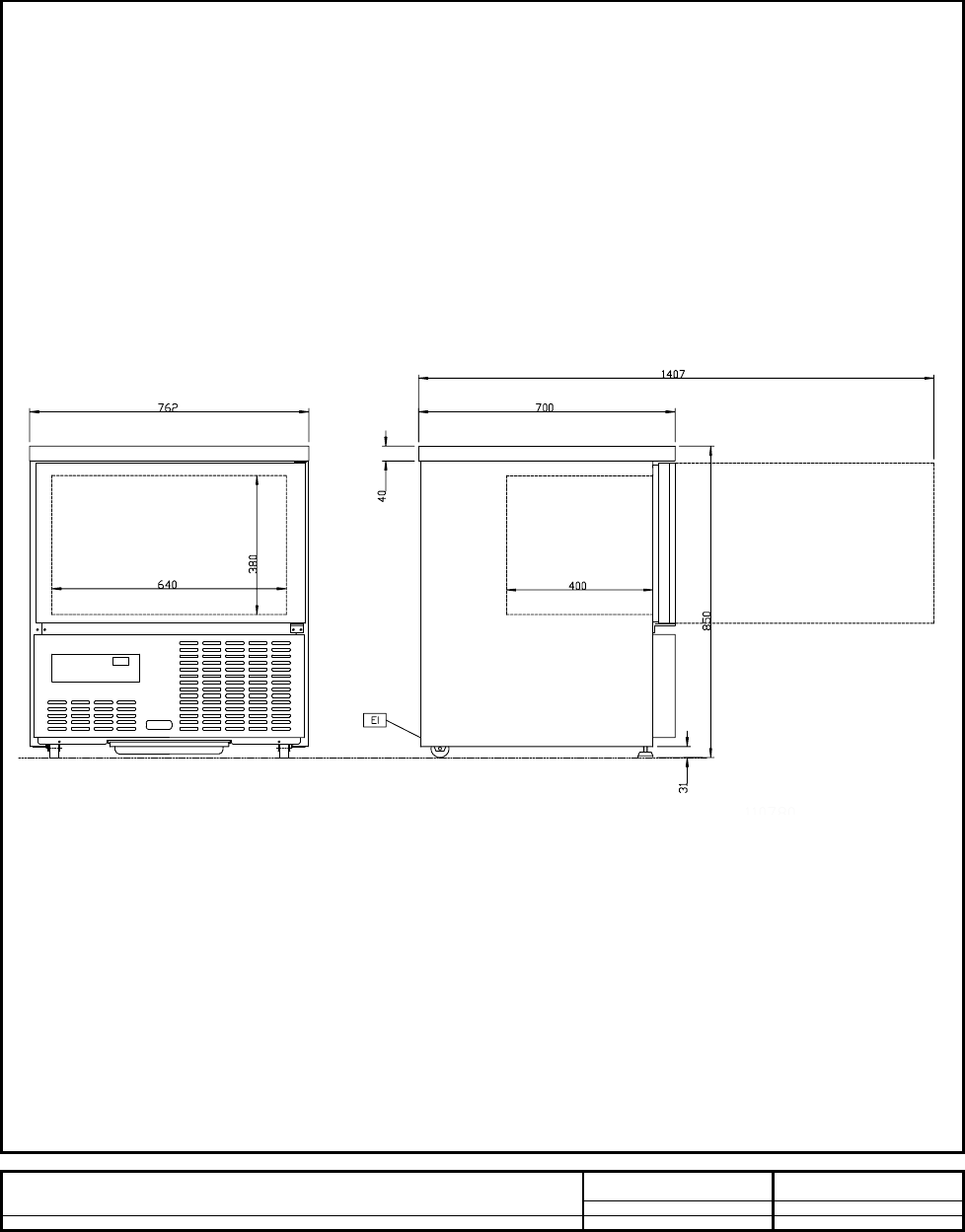 Electrolux Blast Freezers Rbf061r Hdba010