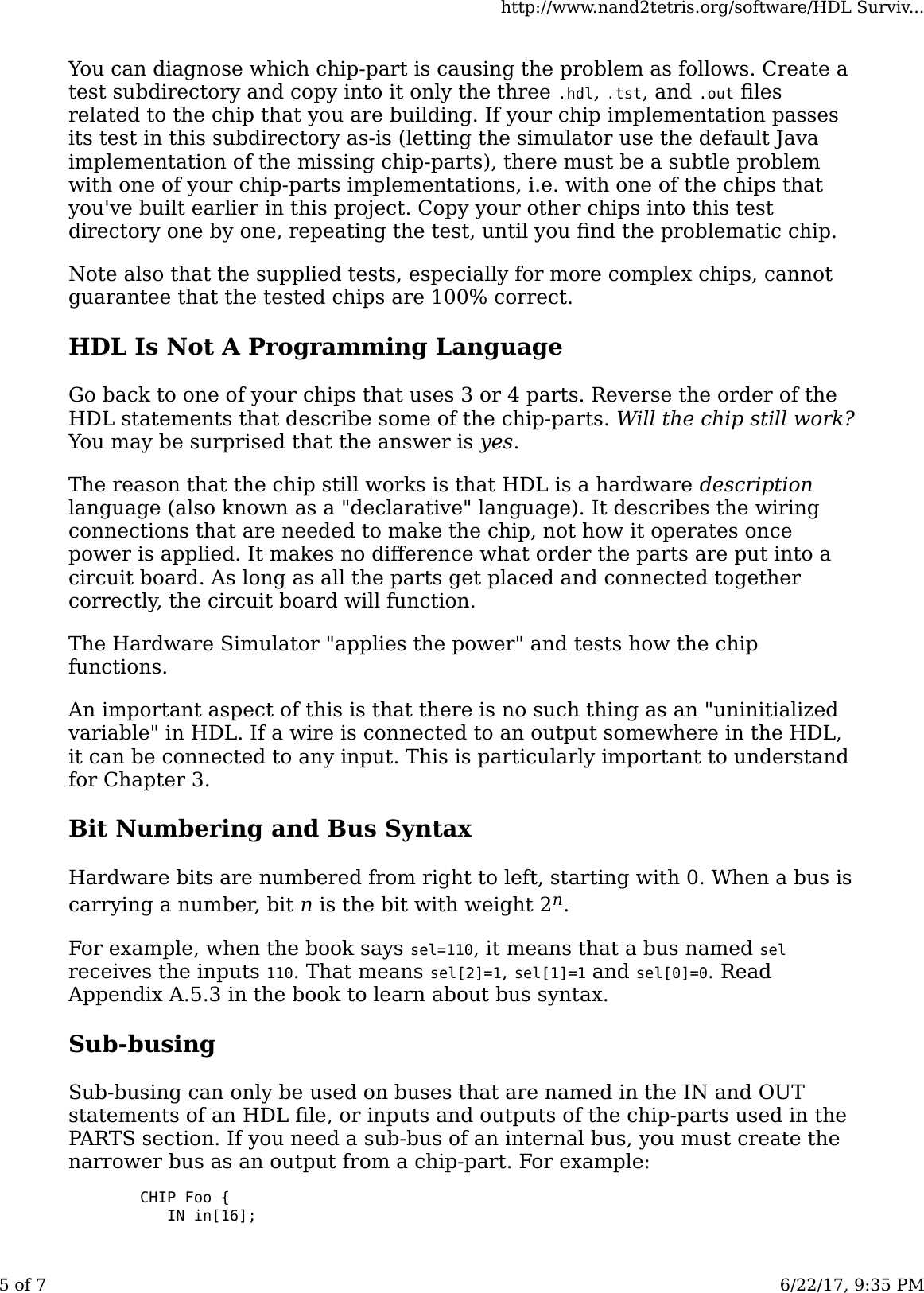 Page 5 of 7 - HDL Survival Guide