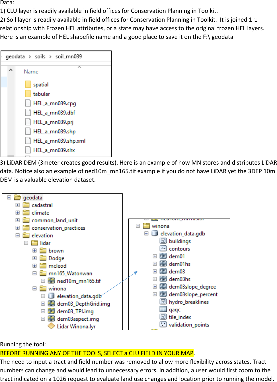 Page 3 of 11 - HEL Tool Installation Instructions For State GIS Specialsit