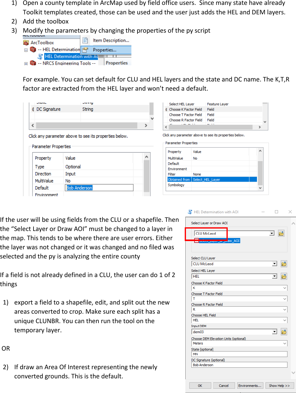 Page 4 of 11 - HEL Tool Installation Instructions For State GIS Specialsit