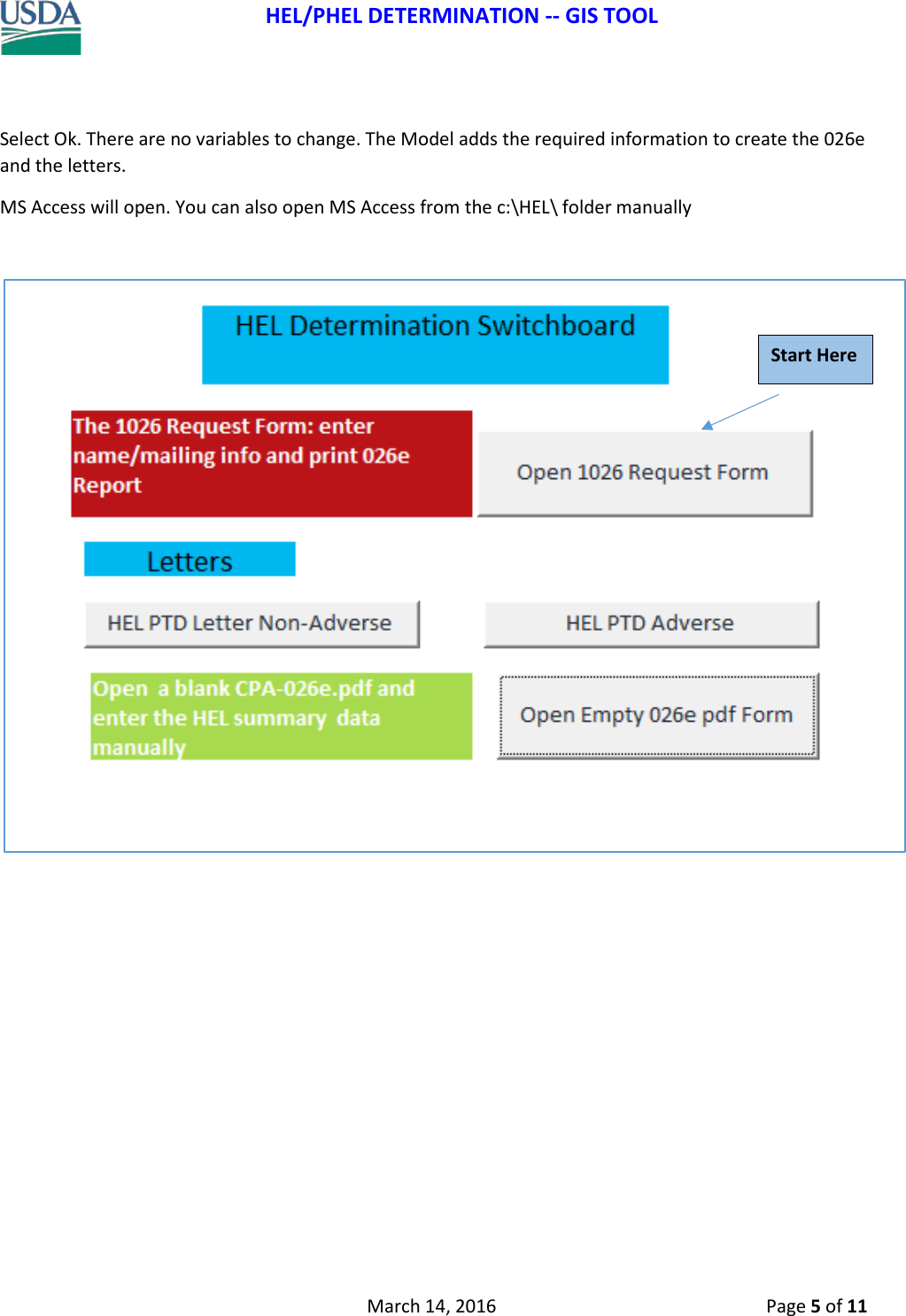 Page 5 of 11 - HEL Determinations Instructions