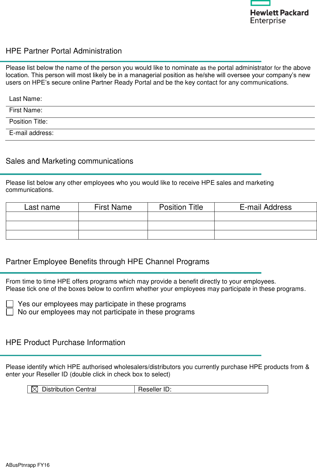 Page 2 of 2 - Aresllerapp107 HPE Partner Application Form