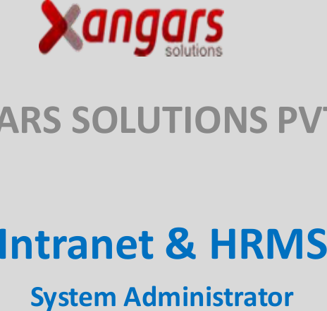 HRMS System Admin User Manual