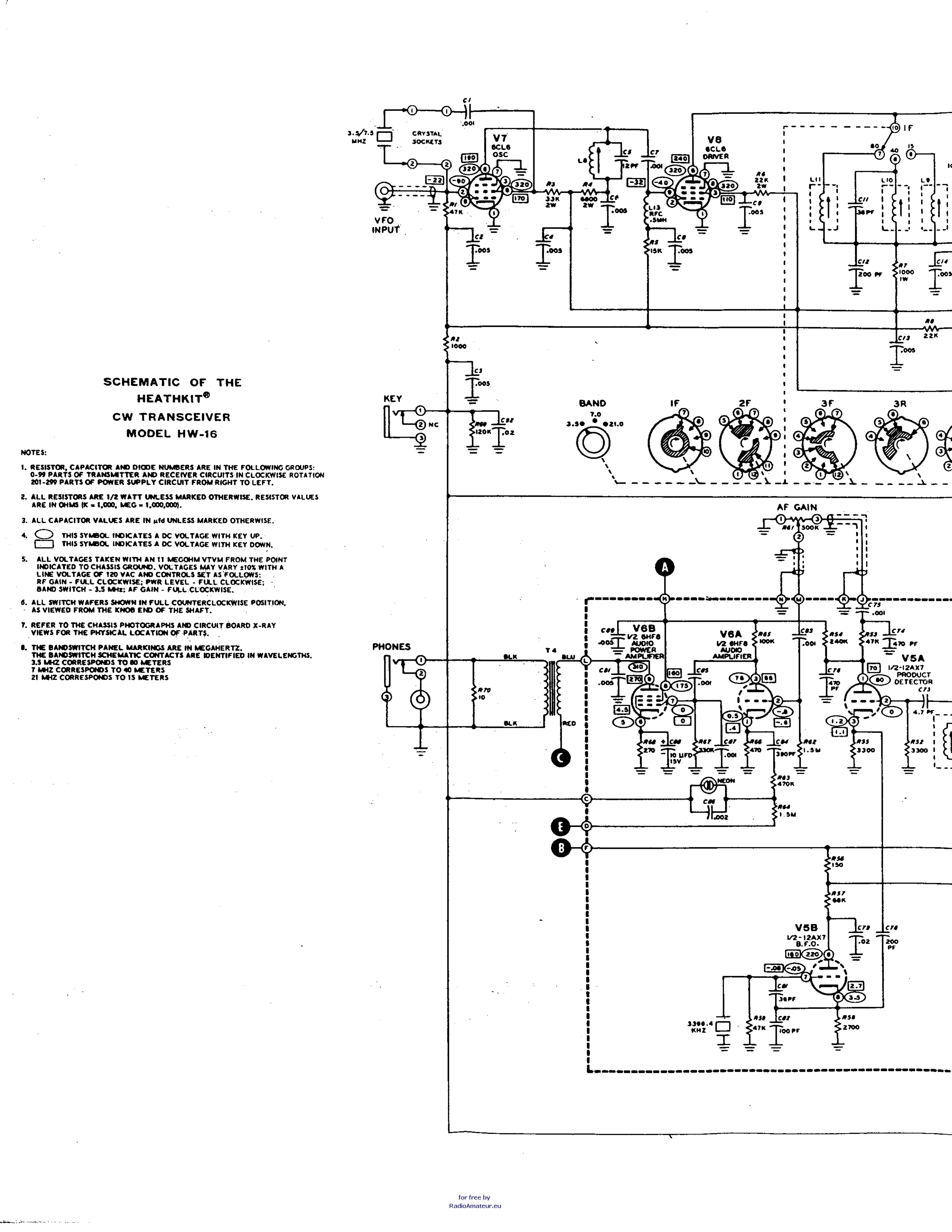 Heathkit HW 16 Instructions And User Manual Assembly