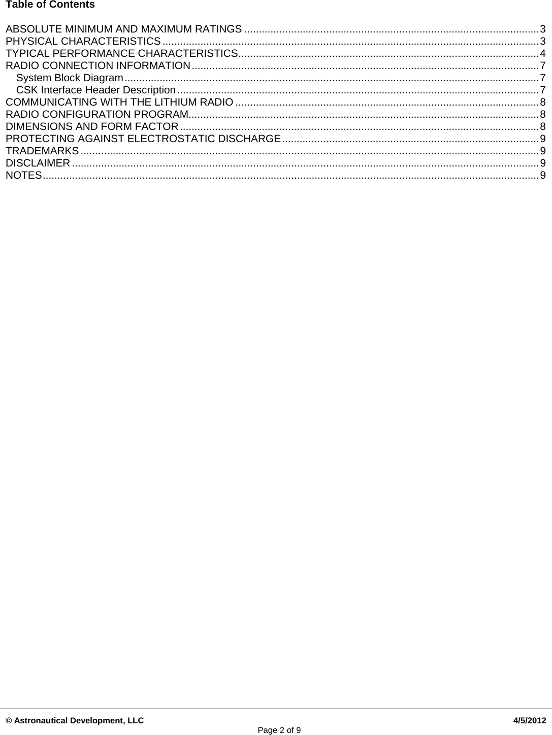 Page 2 of 9 - HeliumUserManual_02092011 Helium User Manual 02092011