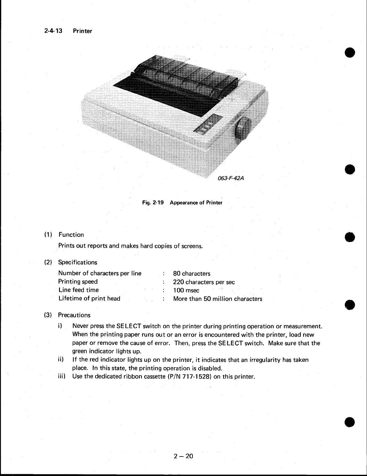 Hitachi 717 Instruction Manual Users Guide