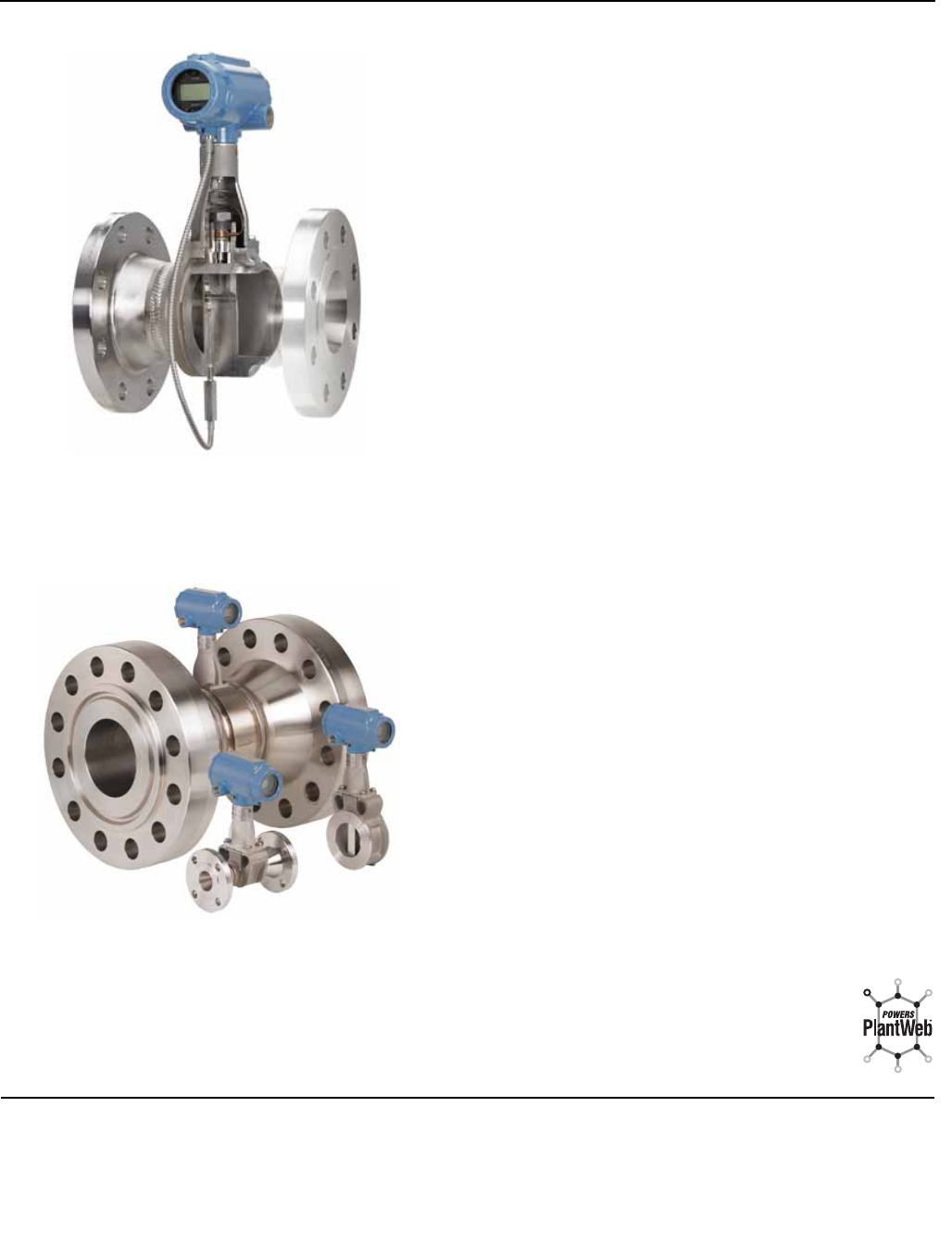 Medidor De Caudal Vortex 8800D Rosemount Hoja Datos