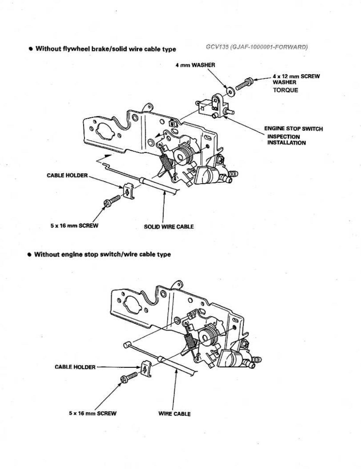 GCV135E Honda Service Manual002