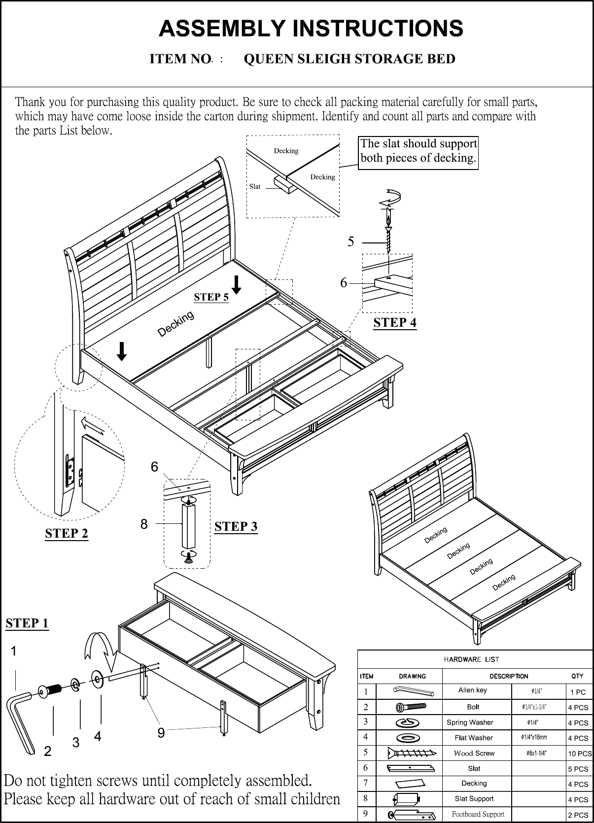 Page 1 of 1 - (\\\\Vws-fileshare\\\246@\250\311\270\352\256\306\247\250\\\265\271\276\345\265\330\\\252\374\261j\\INTERCON\\B401\\B401 Bedroom How To Assemble Hy Queen Sleigh Storage Bed