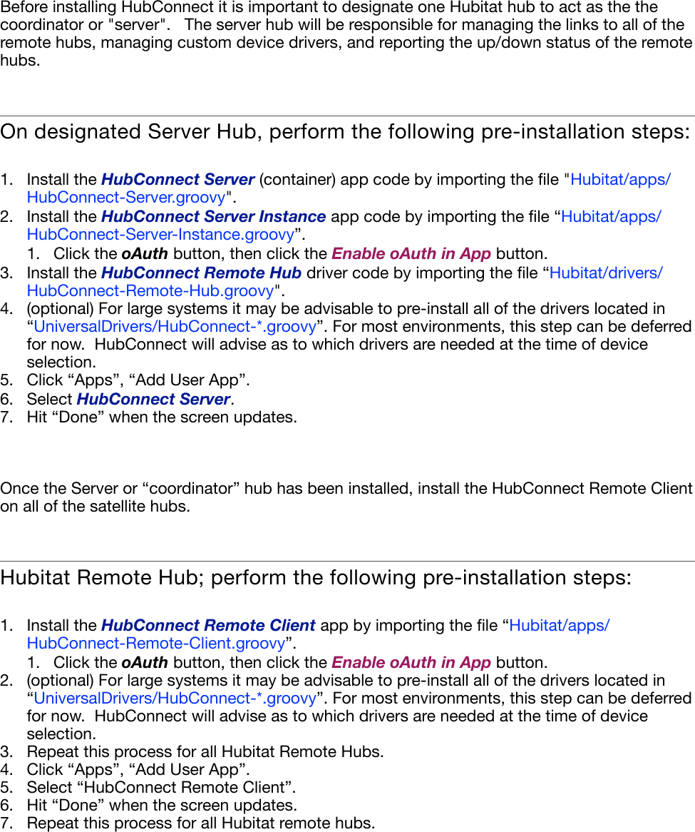 Page 2 of 3 - Hub Connect Installation Instructions