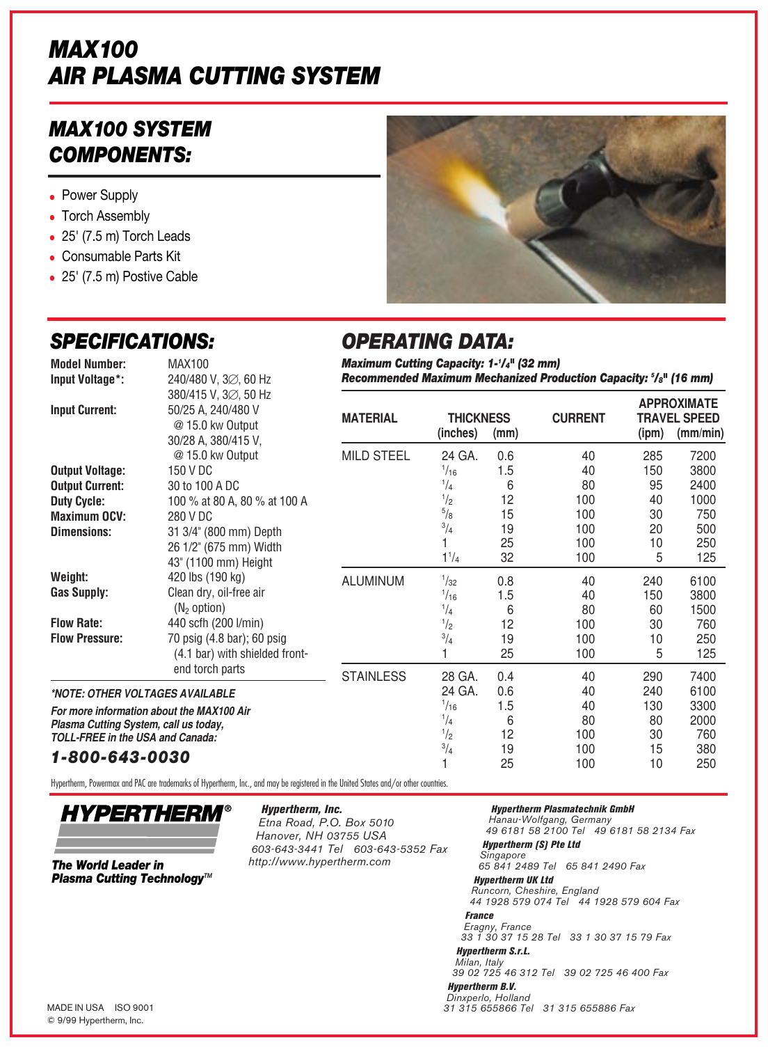Page 4 of 4 - 108115-MAX100 Eng.qxp Hypertherm-Max100