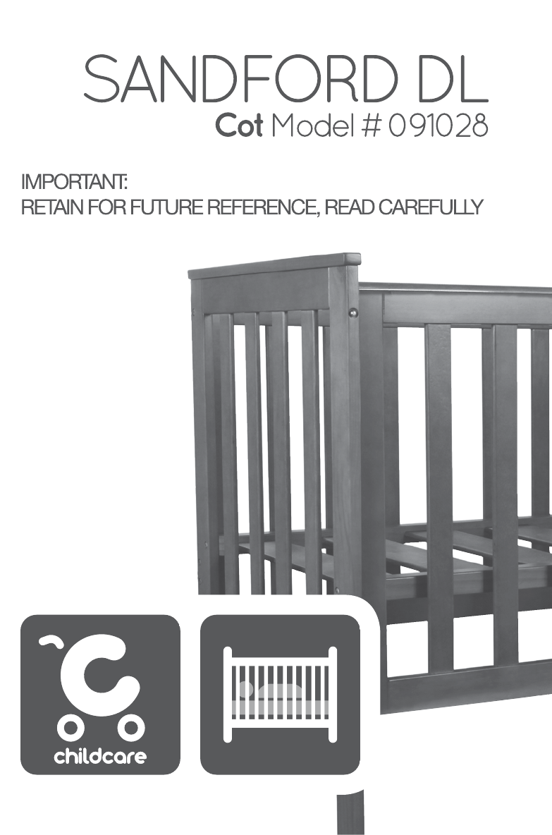 Childcare sandford xt clearance cot