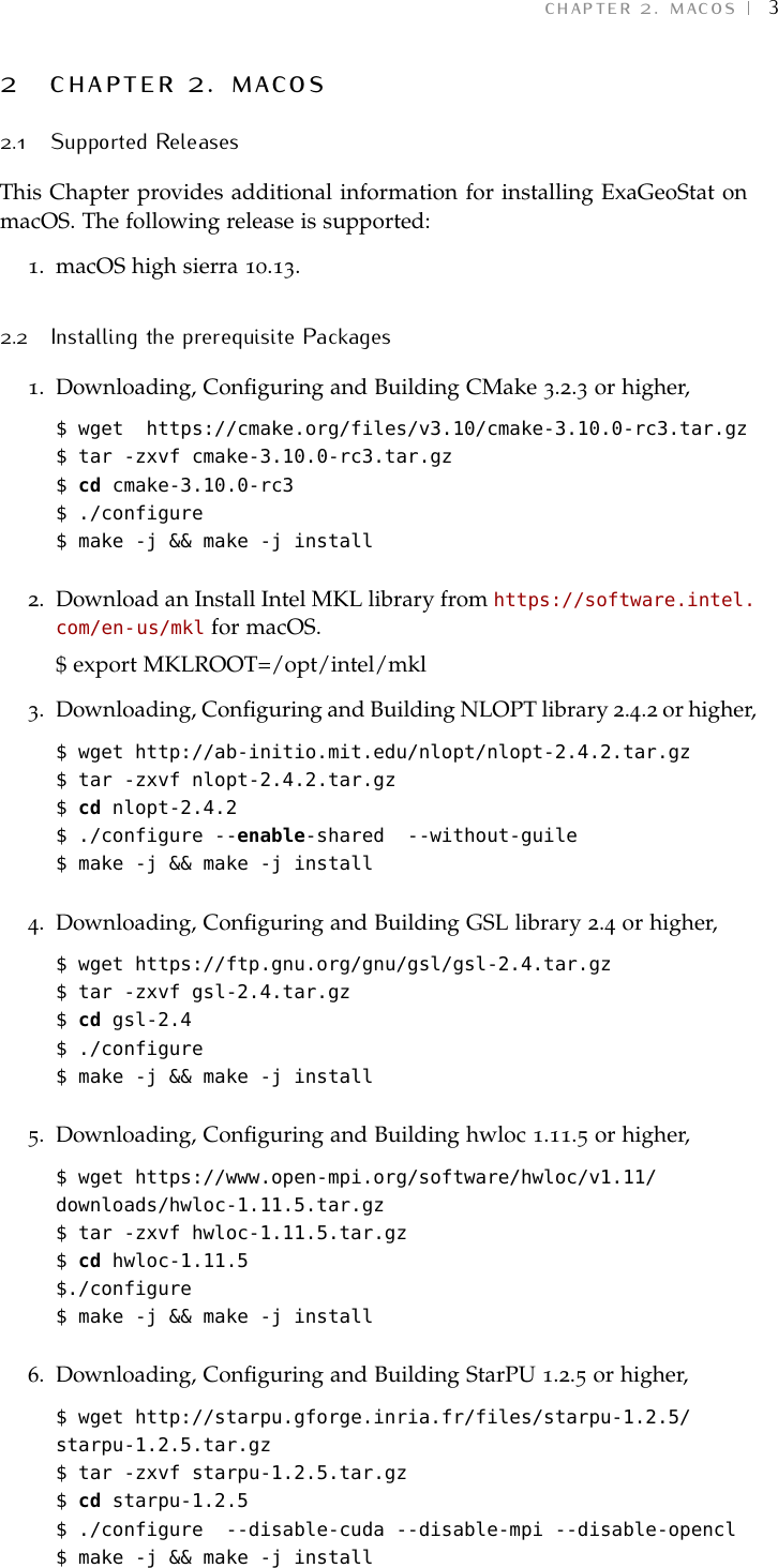 Page 3 of 10 - INSTALLATION USER GUIDE