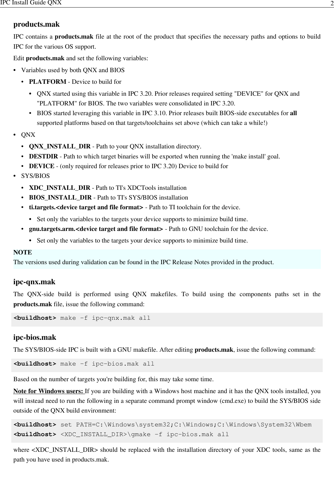 Page 2 of 11 - (anonymous) IPC Install Guide QNX