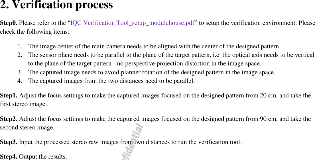 Page 2 of 5 - IQC Verification Tool User Guide Modulehouse