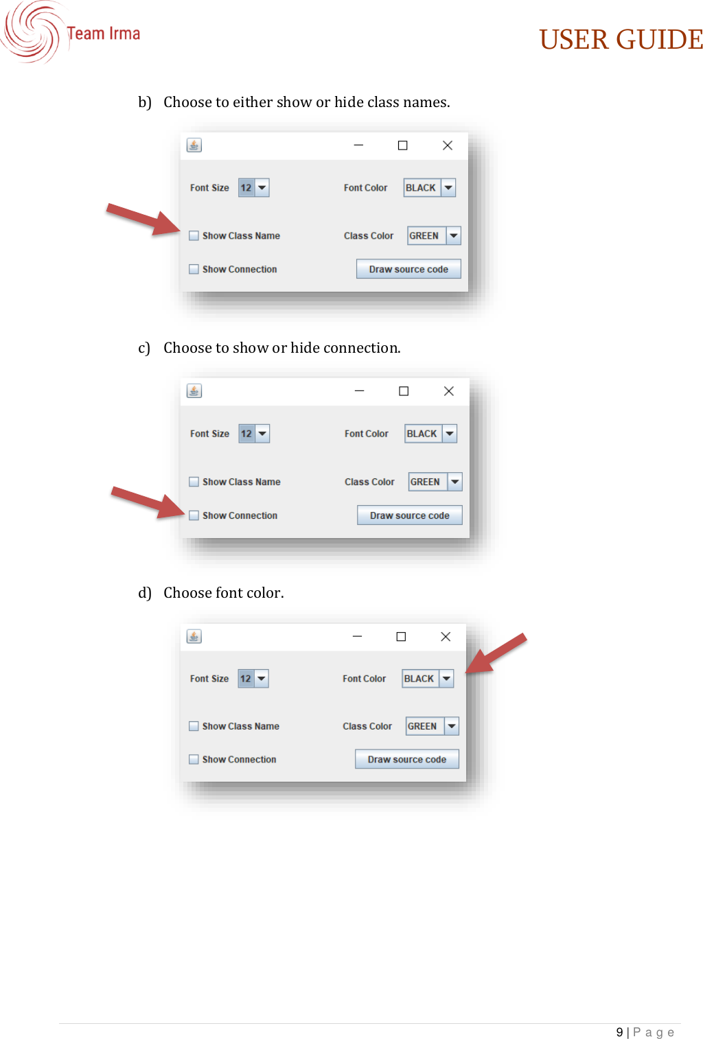 Page 9 of 12 - IRMA User Guide