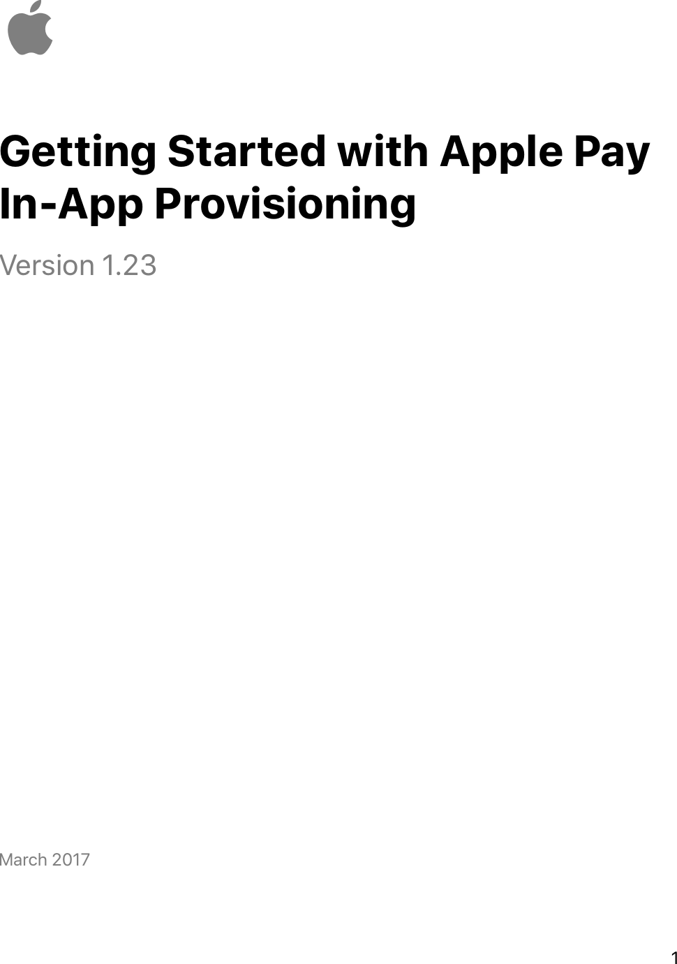 In App Provisioning Getting Started Guide V1 23