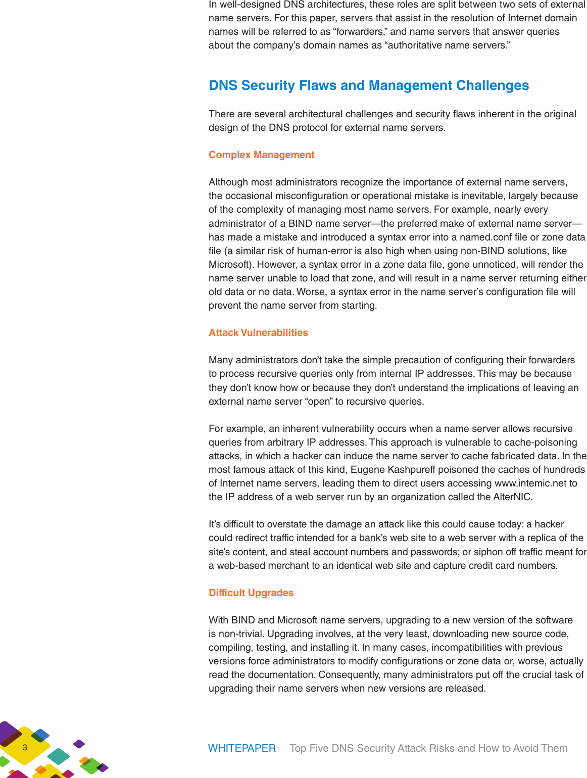 Page 4 of 10 - Infoblox-DNS-Security-Whitepaper