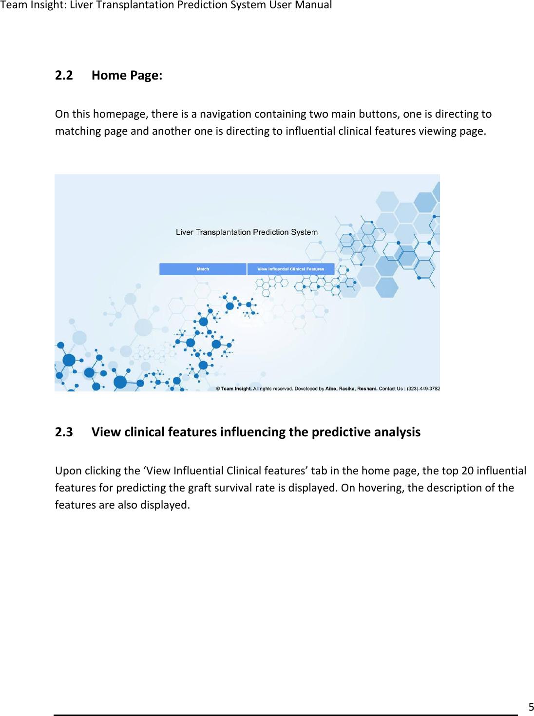 Page 5 of 7 - Insight User Manual