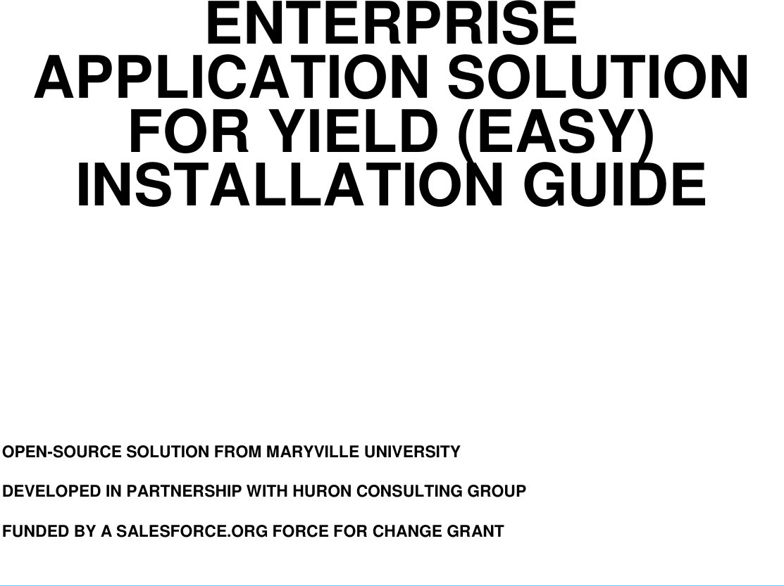 Page 1 of 12 - Installation Guide - EASY