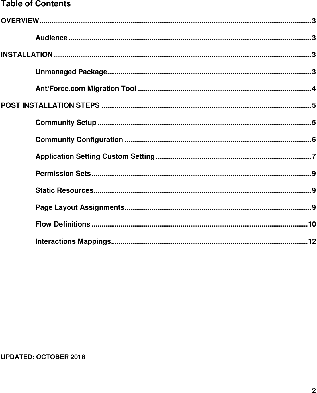 Page 2 of 12 - Installation Guide - EASY