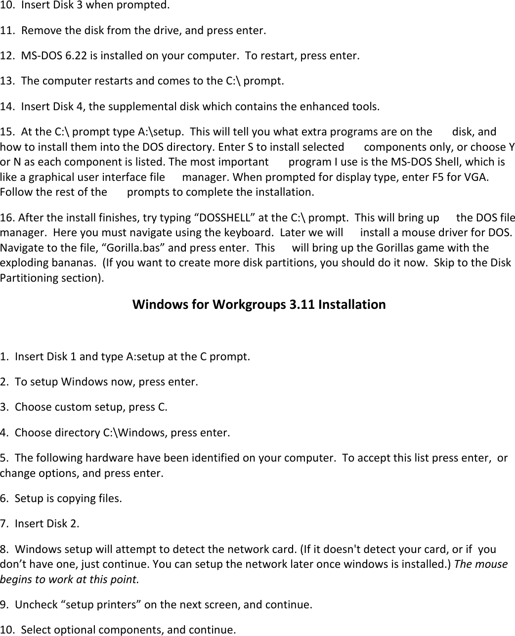 Page 2 of 5 - Installation Instructions
