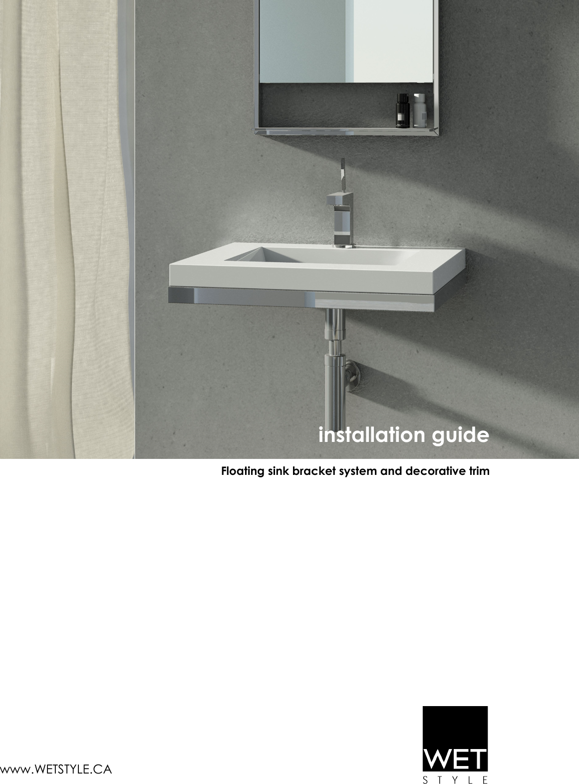 Installation Guide Wallmount Brackets 2015 04 27
