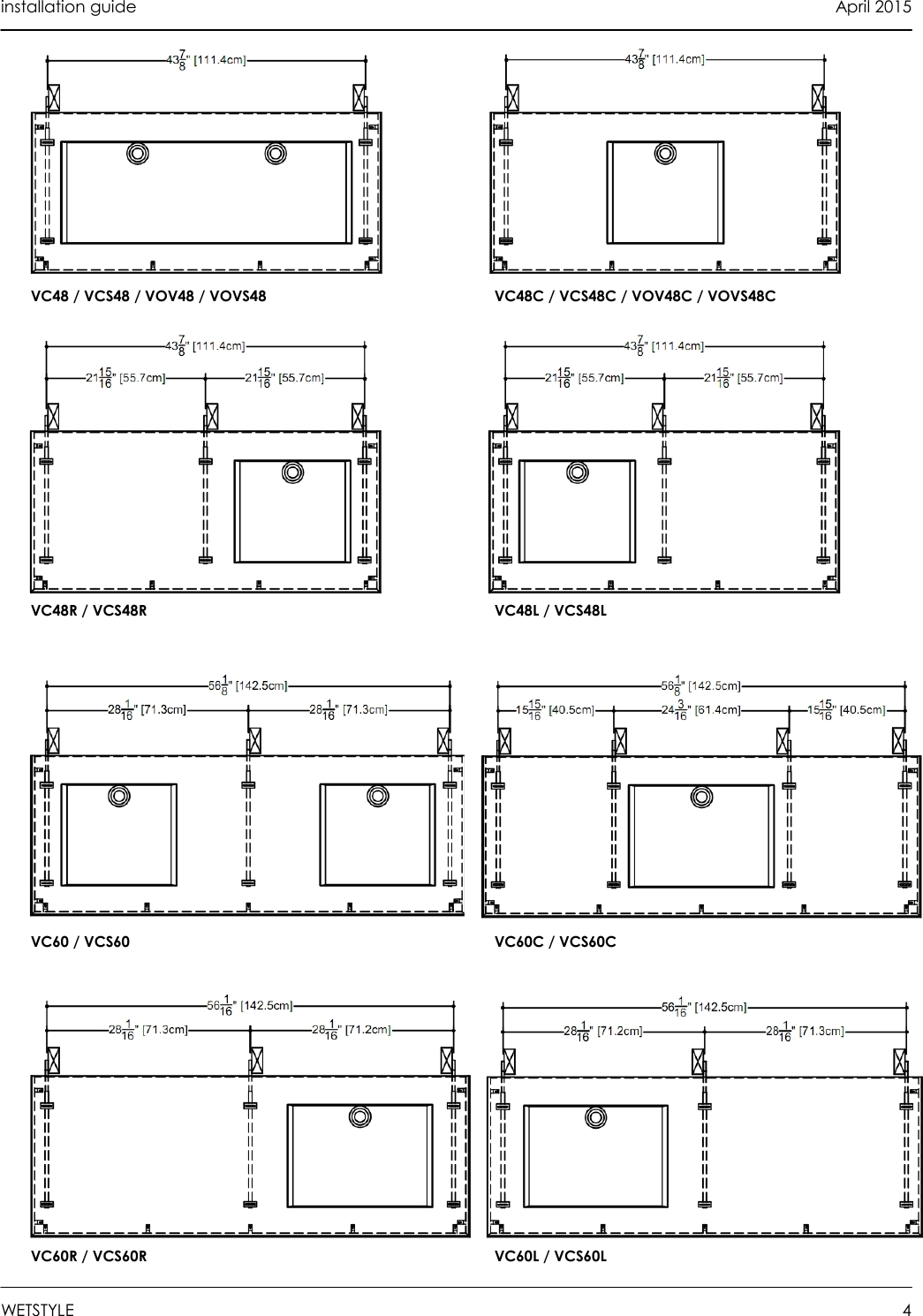 Page 4 of 12 - Installation Guide Wallmount Brackets 2015-04-27