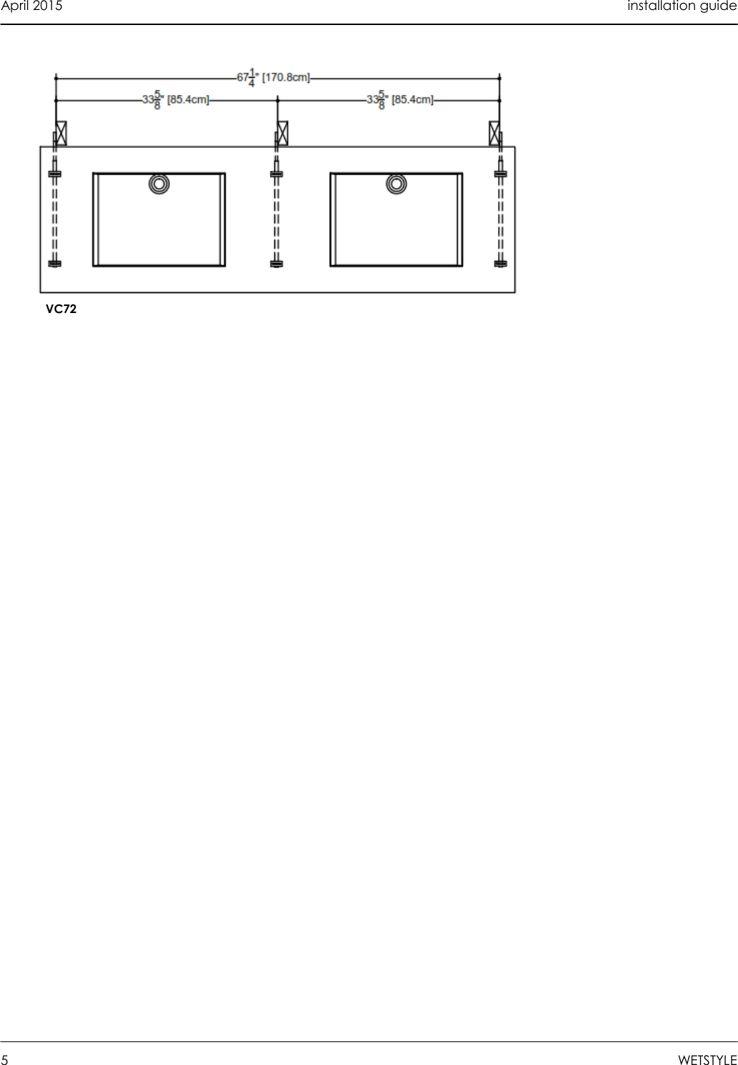 Page 5 of 12 - Installation Guide Wallmount Brackets 2015-04-27